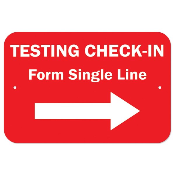 Signmission 7 in Height, Heavy Gauge Aluminum, A-1218-25474, A-1218-25474 A-1218-25474 - main